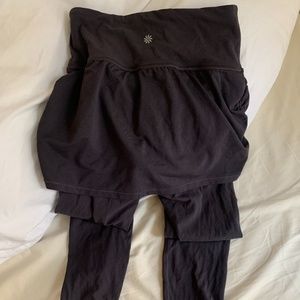 atheleta leggings with skirt